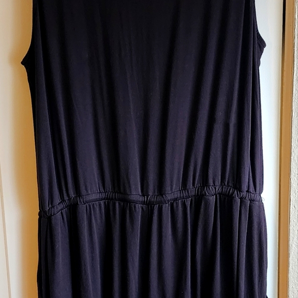 Maurice's 24/7 Scoop Neck Black Romper - Picture 2 of 2